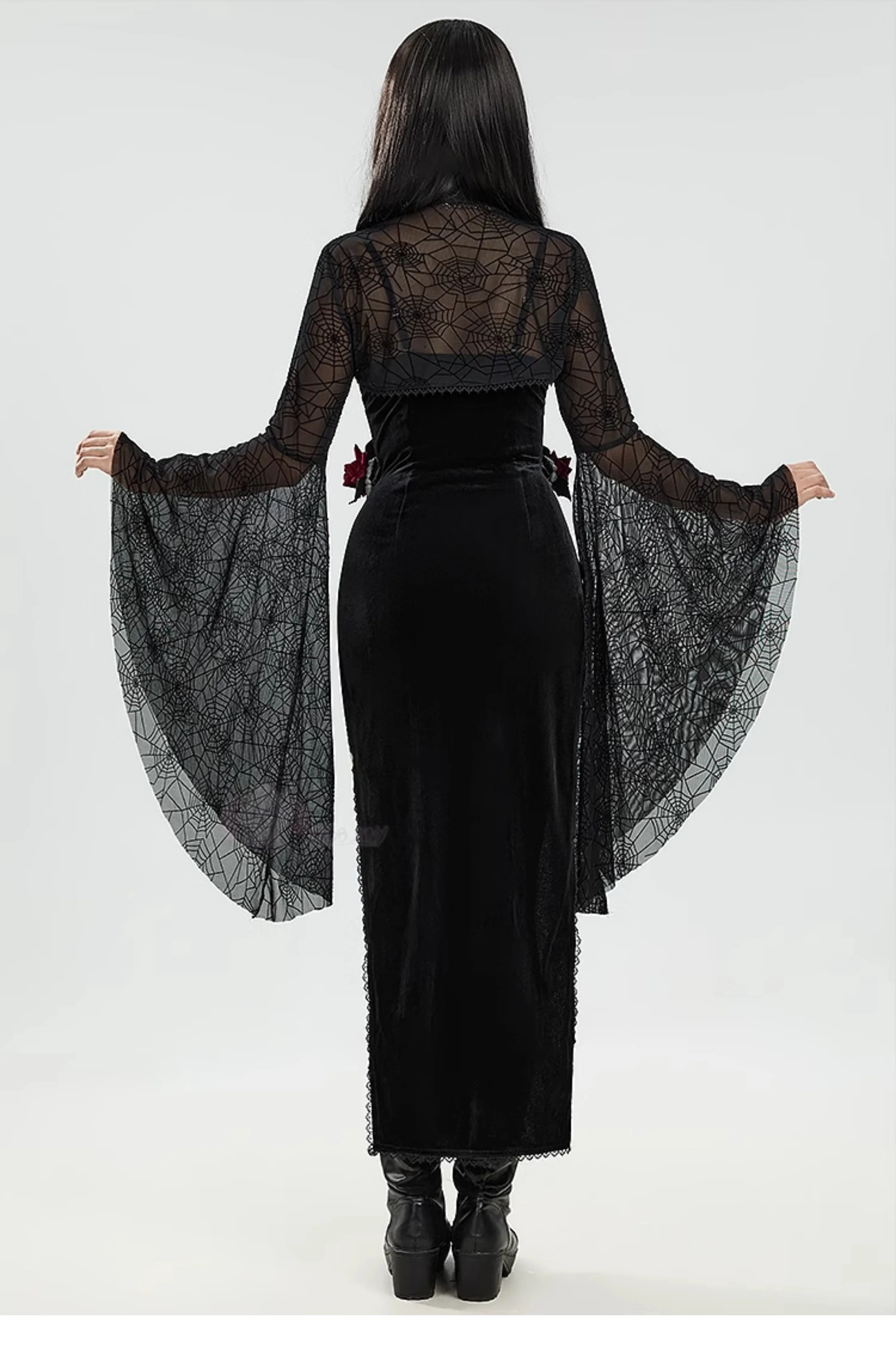 New Mooyiyi cos Interview with the Vampire Cosplay costume Halloween Christmas Role Playing Party Comic Exhibition Black Dress