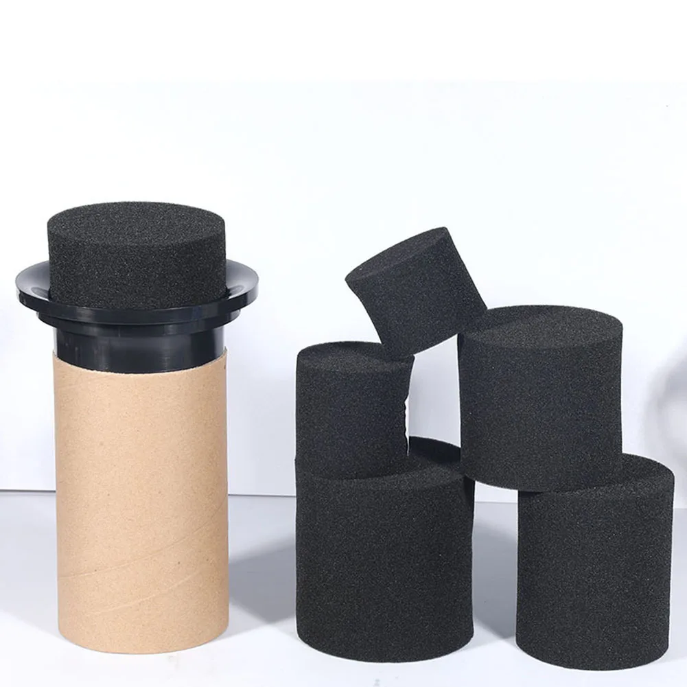 2PCS Speaker Guide Tube Resistance Cotton 35/44/55/60/65x50/65/50/60mm Foam Loud Speaker Port Bungs Speakers Accessories