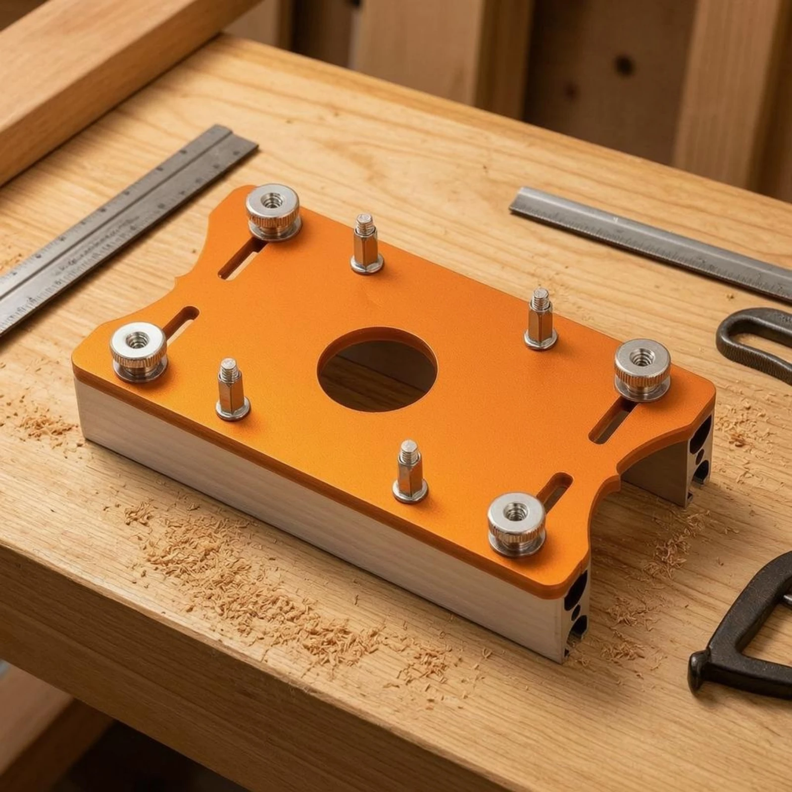 라우터 슬로팅 지그 컴팩트 슬로팅 라우터 지그 목공 도 - Woodworking Jig 리뷰 및 가격