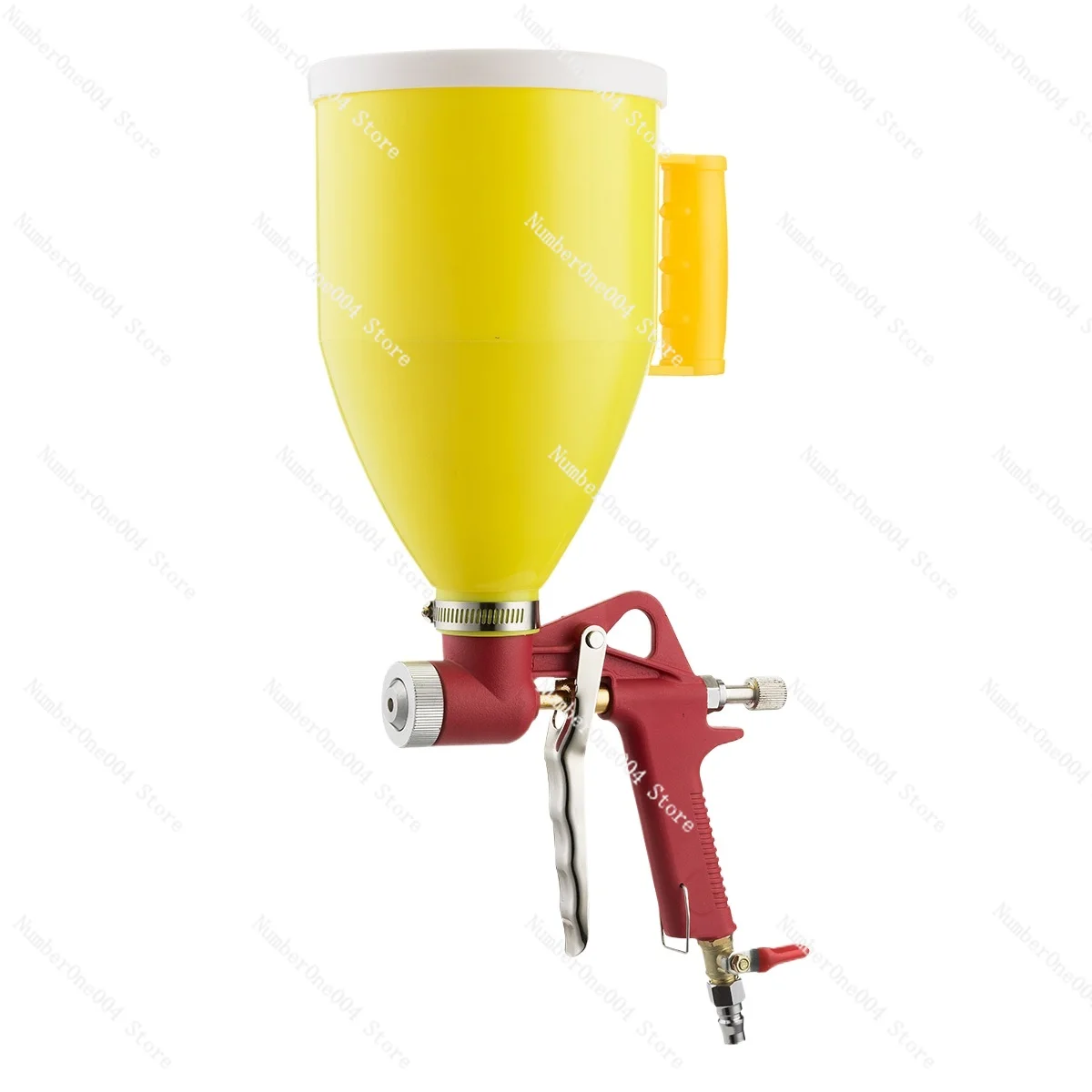 

Applicable to Real Stone Paint Spray Gun Cement Mortar Manual Diatom Mud Exterior Wall Sandblasting Grab