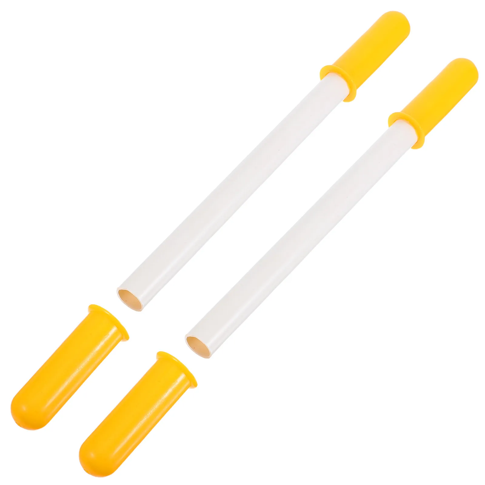 2Pcs Rocking Horse Handle Grip Replacement Threaded Plastic Ergonomic Design for Toddlers Safe Non-Toxic Vibrant Color Long Term