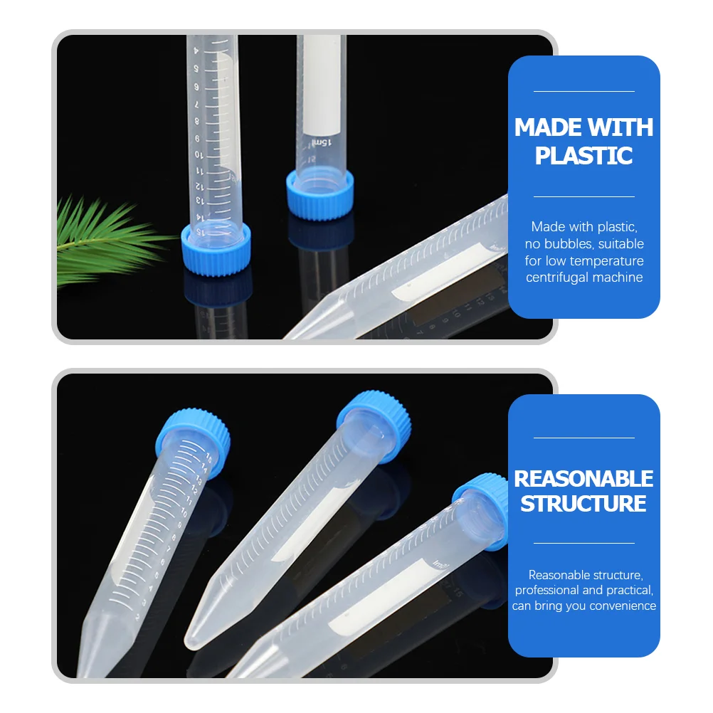 30 ชิ้นหลอด Microcentrifuge สําหรับการทดลองทางวิทยาศาสตร์ชี้ด้านล่างล้างคอนเทนเนอร์ตัวอย่างการทดสอบ