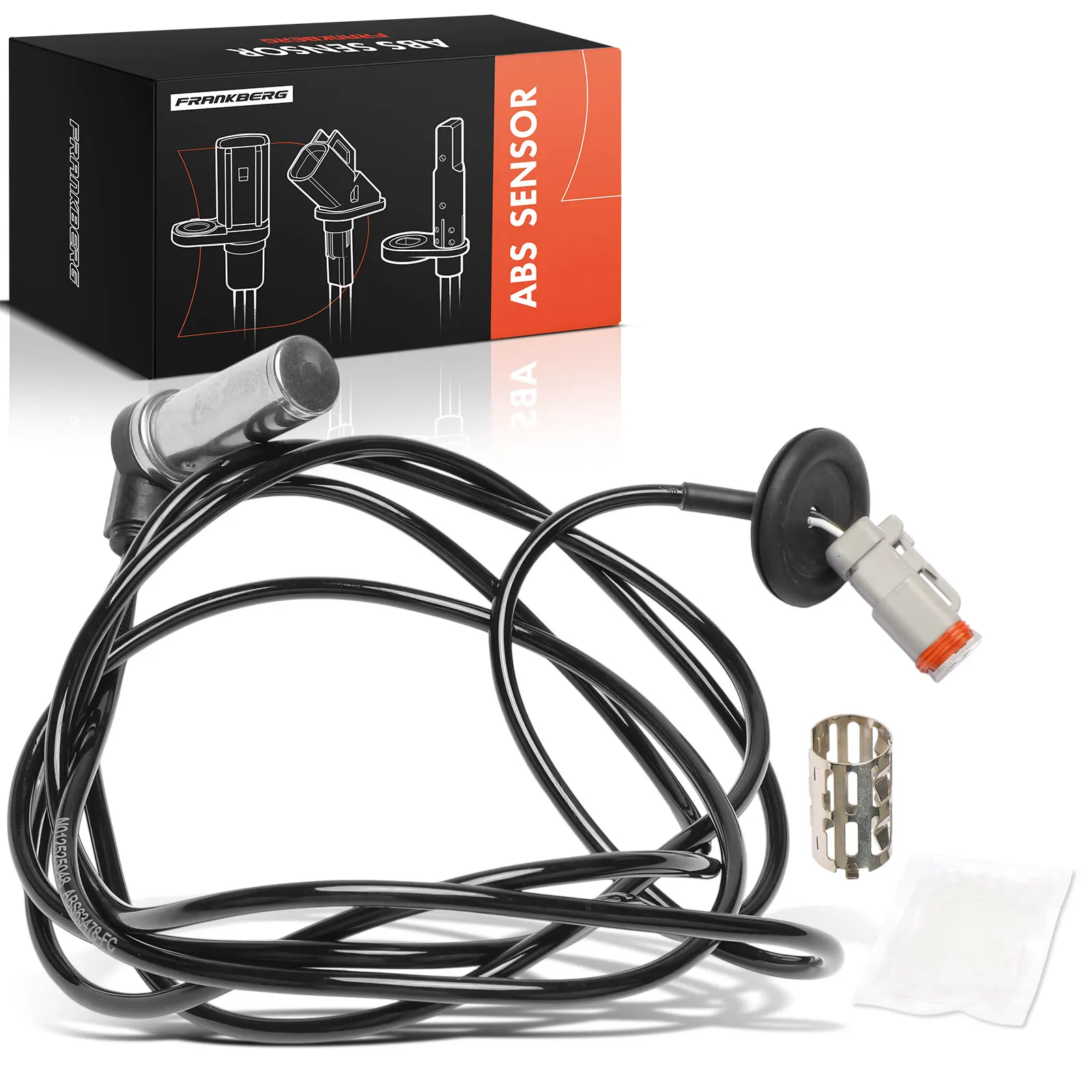 Frankberg 1x ABS Sensor Rechts für Renault Trucks Kerax Premium 5010457882 7421363478