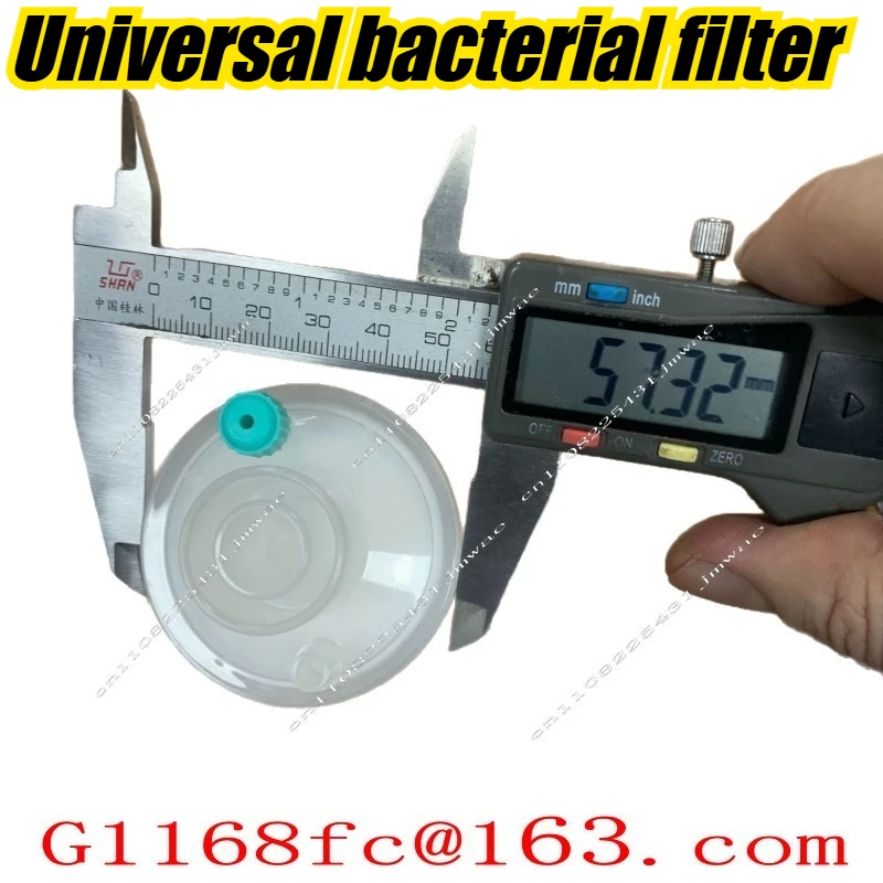 Universal Bacterial Filter Accessories, High-efficiency and Low Resistance Filter, Artificial Nose