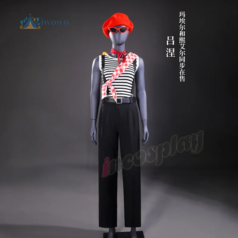 Clair Obscur: Expedición 33 Juego Lune ‌ Disfraz de Cosplay para Mujer y Hombre, Conjunto de Uniforme de Baguette, Atuendo para Fiesta de Halloween y Carnaval, Nuevo