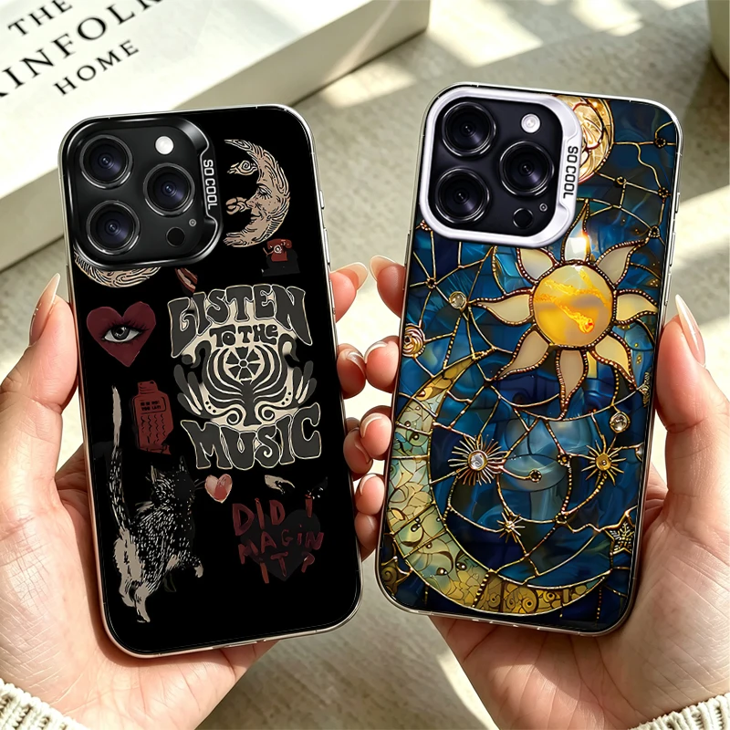 Mystic Sun Moon Art Print Case for Xiaomi Redmi 15 15C 14C 13 13X 13C 12 12C 10 10A 10C A5 A4 A3 Turbo 4 K80 K70 K60 K50 K40 Pro
