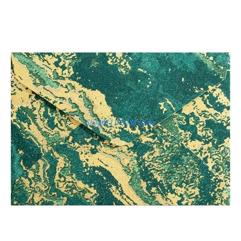 G88D 1 Set Stationery Paper Retro Writing Paper and Envelopes Set for Invitation