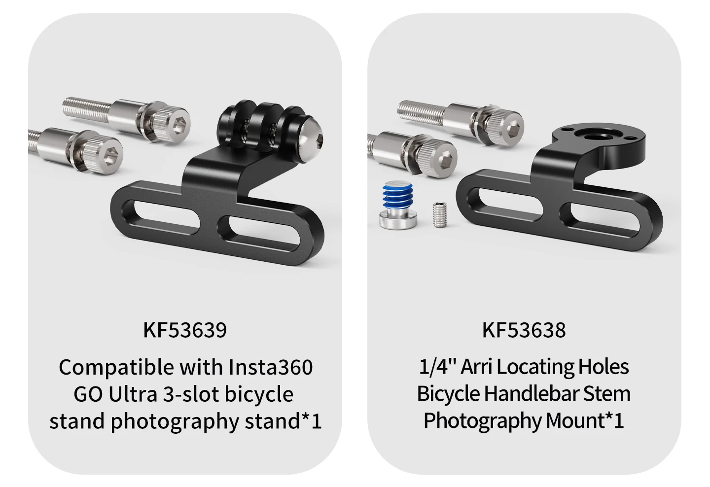 Universal Lenker Vorbau Kamera Halterung Fahrrad Scheinwerfer Halterung Handy GPS Halter für Gopro 13 Insta 360 OSMO Action Stehen – Detail 36