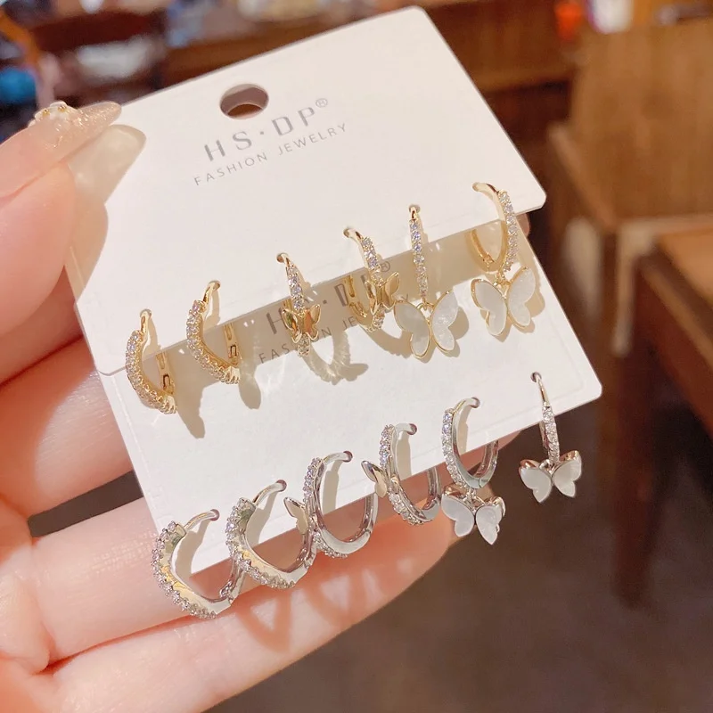 

Темпераментная версия, новый стиль, модный дизайн, Комбинированные Серьги