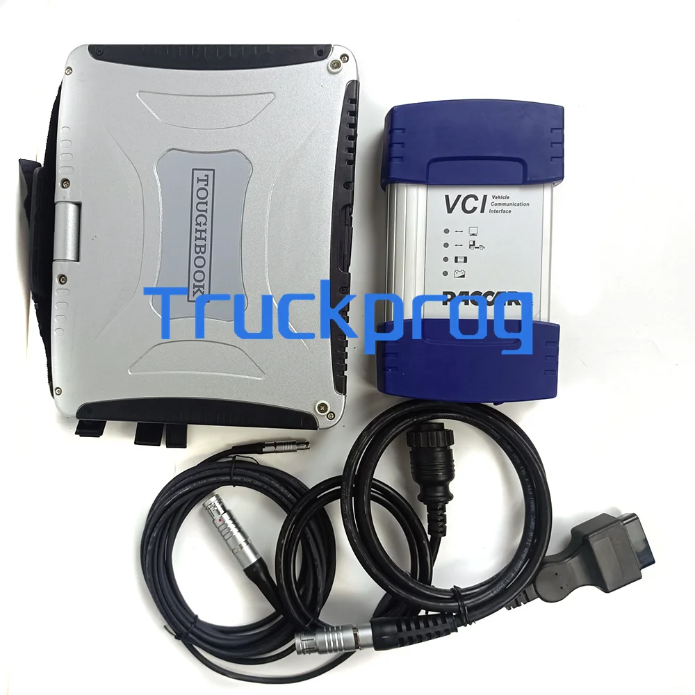 for DAF DAVIE DEVELOPER for DAF Diagnostic kit for DAF-PACCAR for daf truck diagnostic-Paccar davie DAF 560 MUX+CF19 LAPTOP