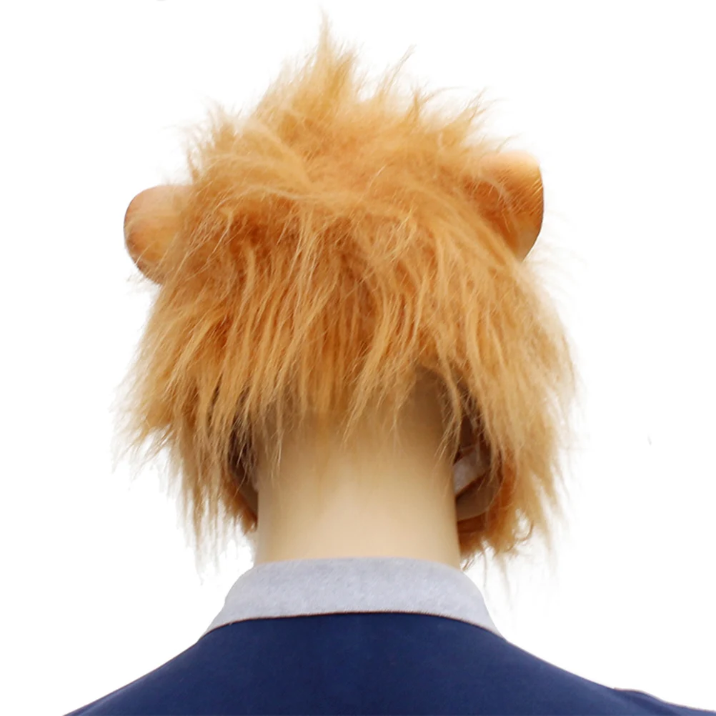 

Lion mask Halloween Adults Cosplay Face Head Boys Masquerade Horror Masks Scary Costume Make up