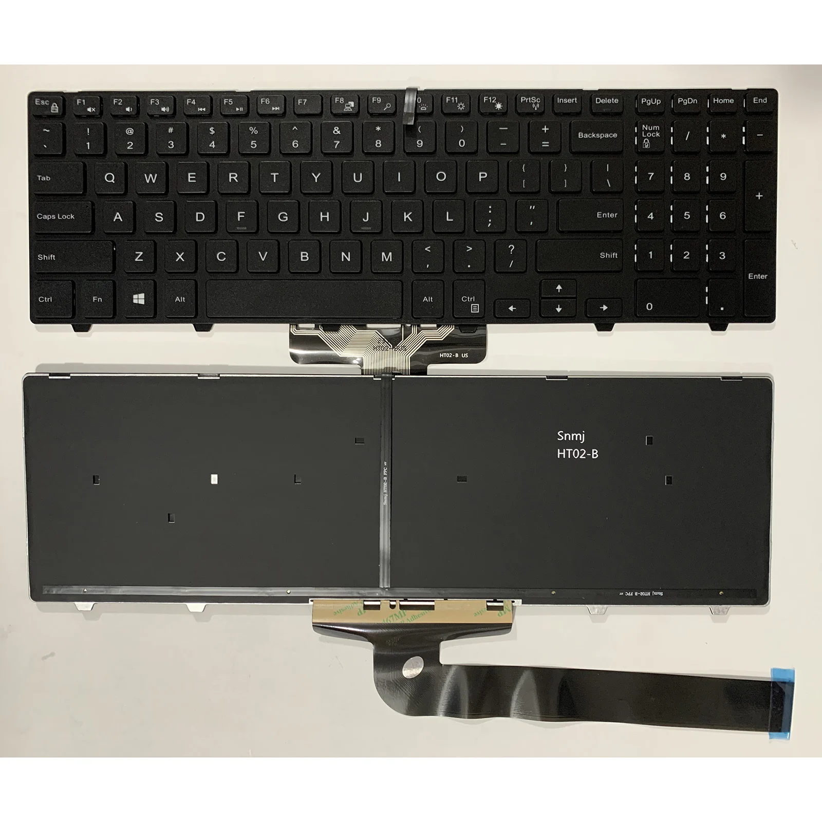

US Laptop Keyboard for DELL nspiron 15 5545， 5547， 3541， 5542， 3542，MP-13N73U4-442