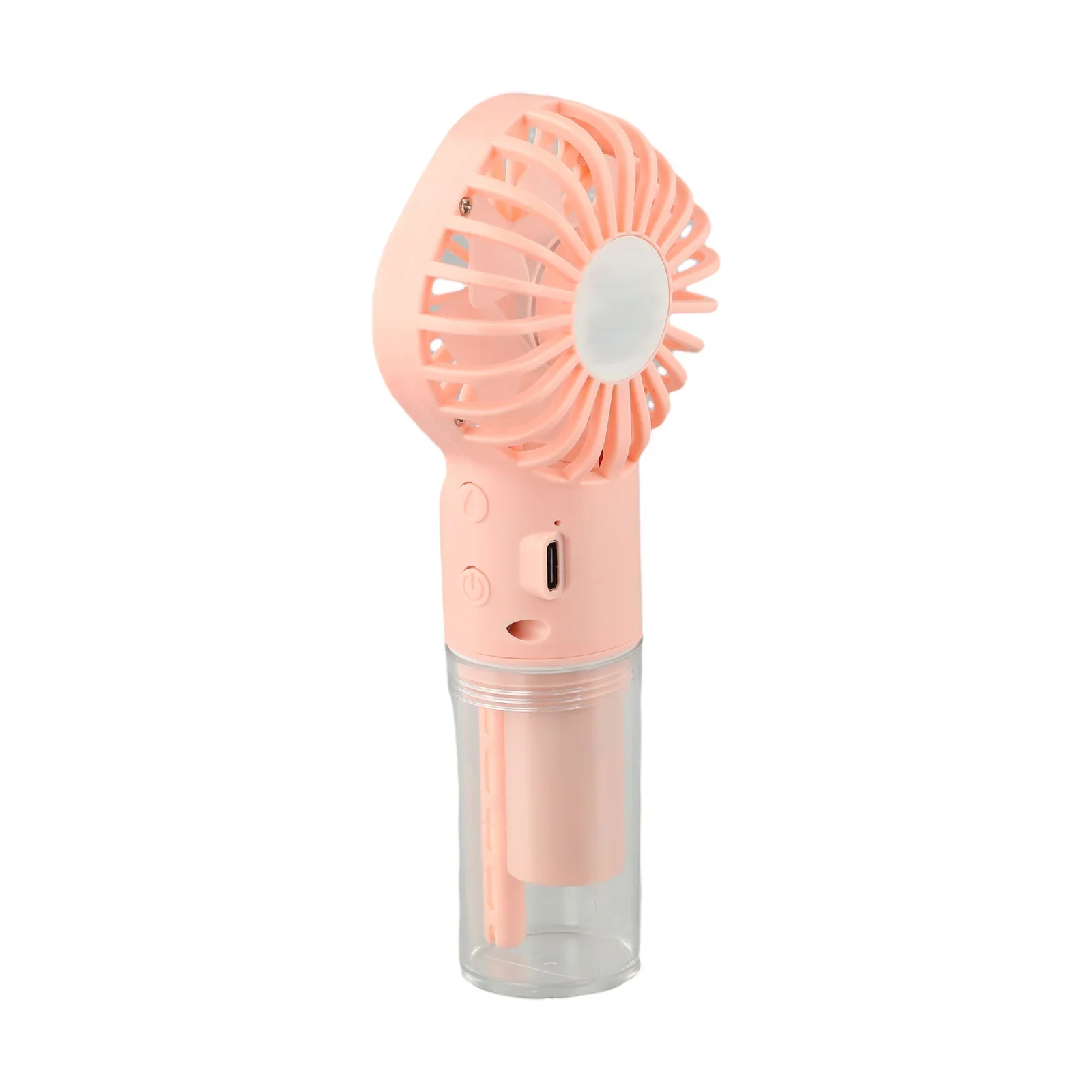 Hand-held Spray Fan Portable Fan 4 Speed Settings Desktop Use Lightweight Design 4 Speed Cooling Fan Humidification