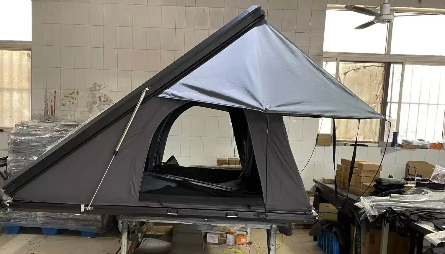 af-Oxford Fabric Car Canopy Sunshade, Camping Car Sun protection with CE Certificate Roof Top Tent Rooftop
