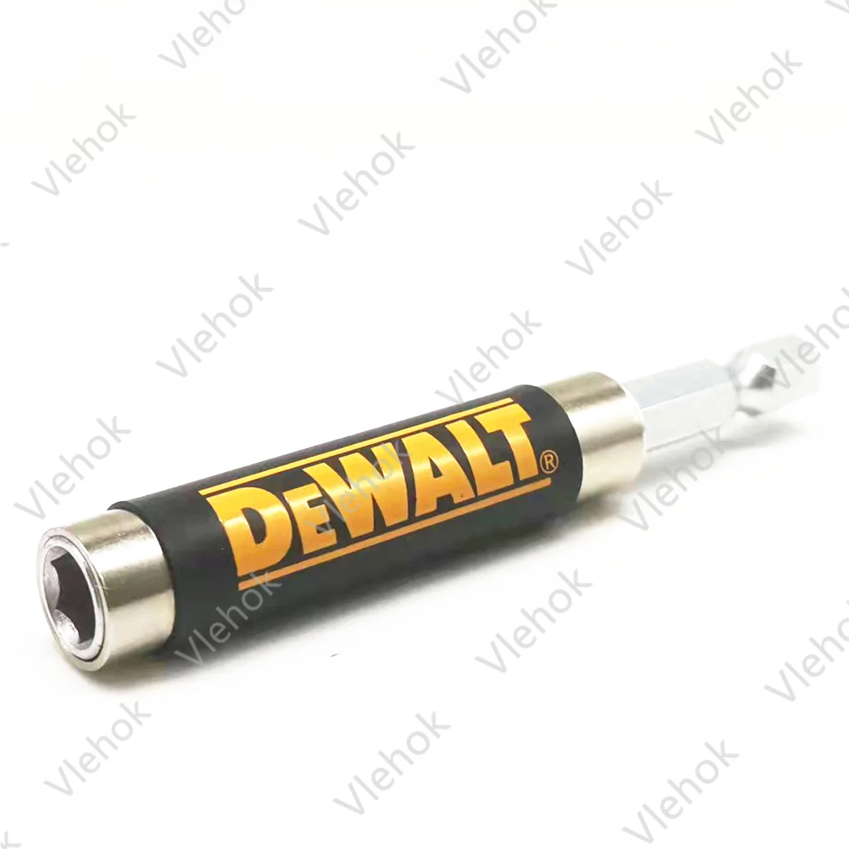 DEWALT Magnetic Drive Guide 1/4-Inch Drill Bit Holder Extension 6.35mm Electric Screwdriver Bit Compact Hex Guide Sleeve 83mm