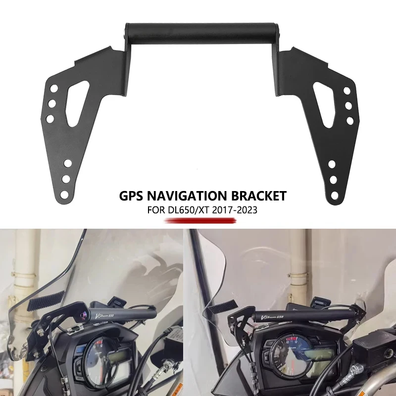 2023 For SUZUKI DL650 Vstrom 650 XT 650XT V-strom DL 650 Motorcycle Accessories Phone Holder Stand GPS Navigation Plate Bracket