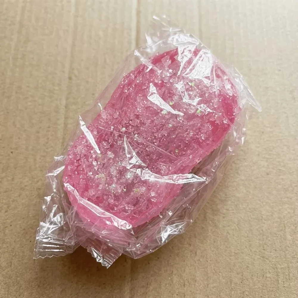 Crunchy Glitter Peanut Squishy Slow Rebound Slow Rising Peanut Fidget Maltose Macaron Color Peanut Squeeze Adult Gifts