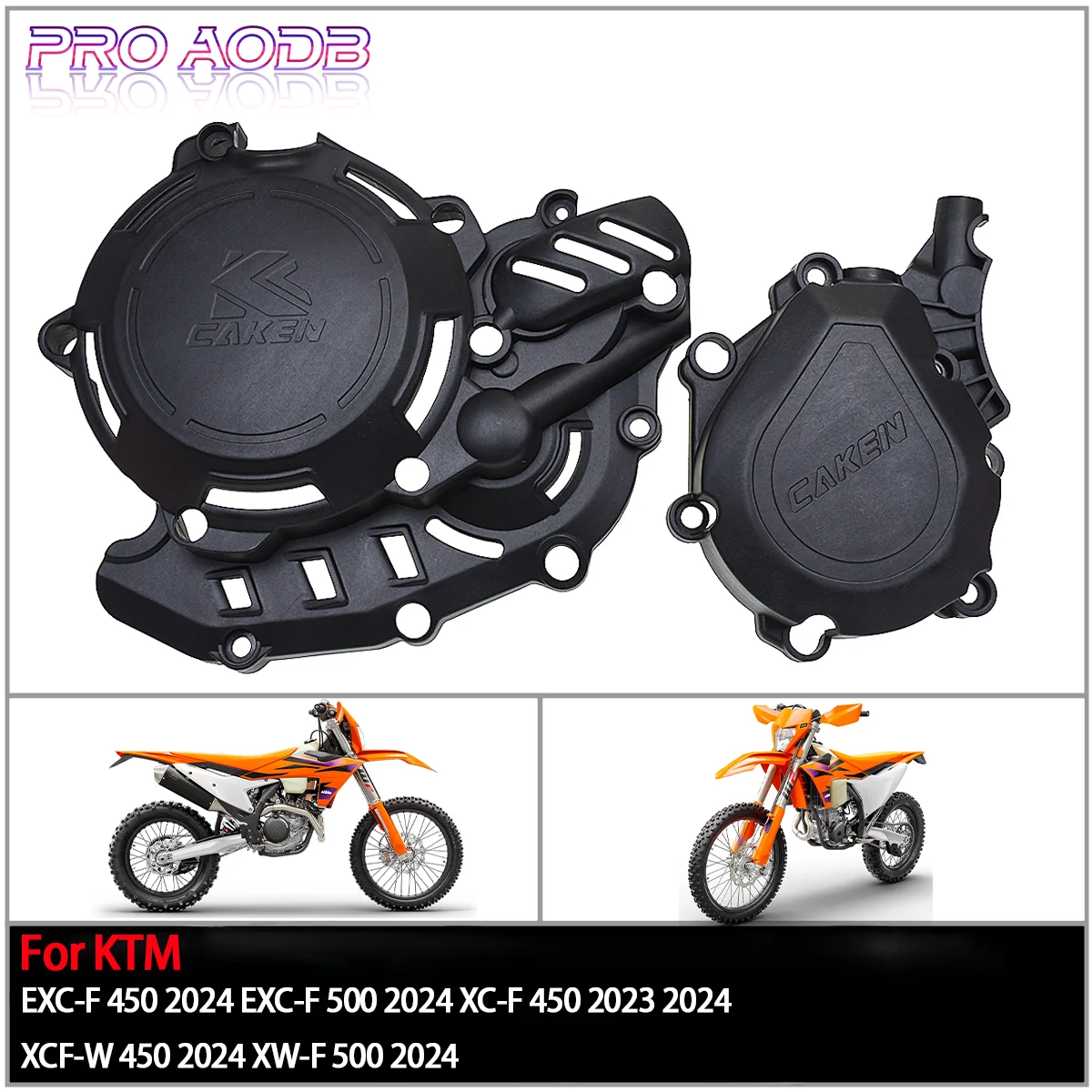

For KTM 450 500 EXCF SXF XCF XCFW XWF For Husqvarna FC FE FS PRO 4T 2024 Motorcycle Engine Ignition Clutch Cover Protector Guard