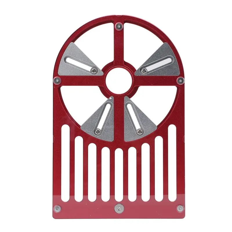 A50I Adjustable Router Bottom Plate Trimming Machine Base Plate Workbench Base For 65 To 132Mm Diameter Trimmer
