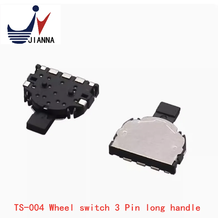 TS-004 Wheel switch 3 Pin long head multi-function wave wheel reset Wheel switch left and right swing switch