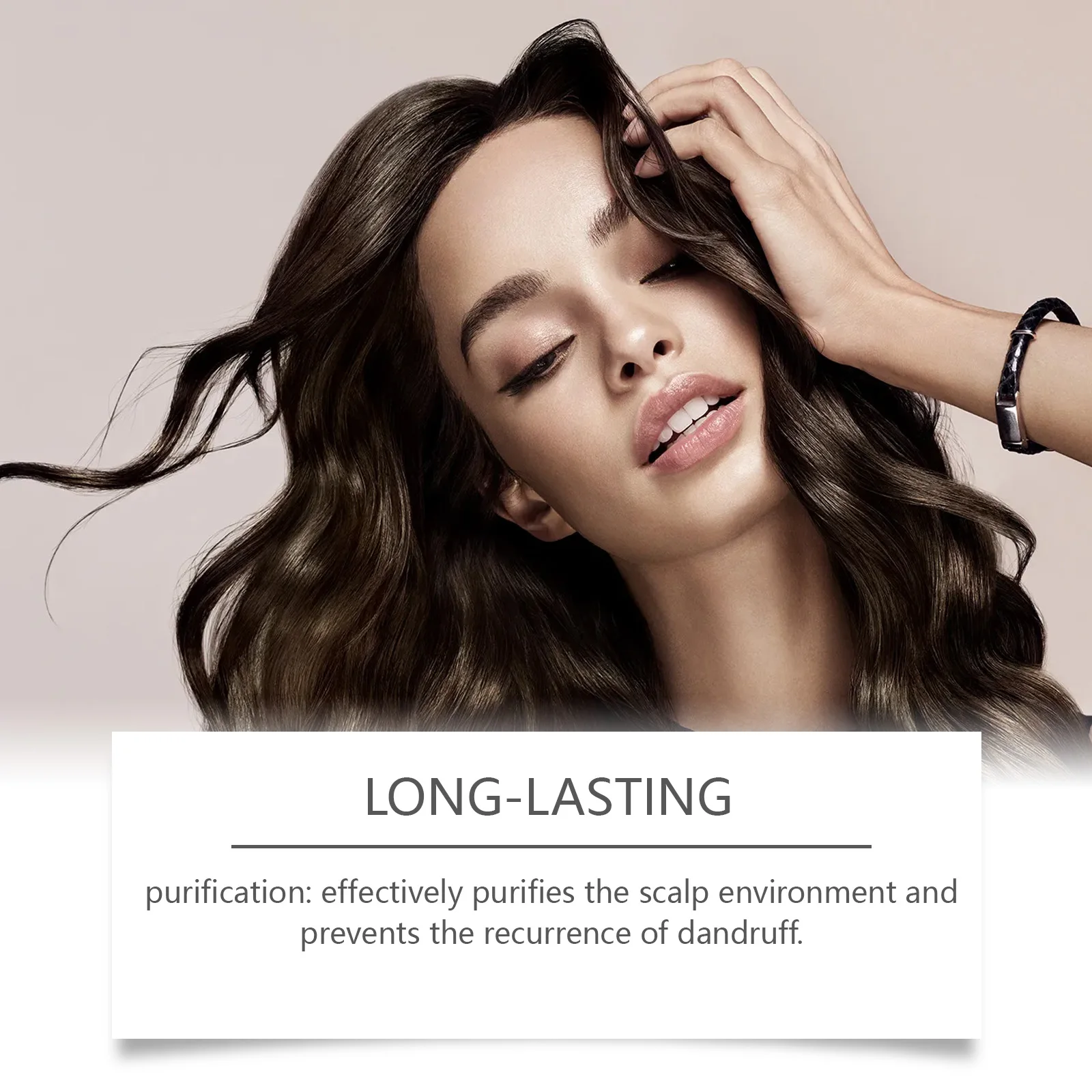 شامبو تنظيف فروة الرأس للشعر، شامبو لطيف للتحكم في الزيوت وإزالة القشرة، شامبو منعش لتنعيم منتجات العناية بالشعر أكثر نعومة #4