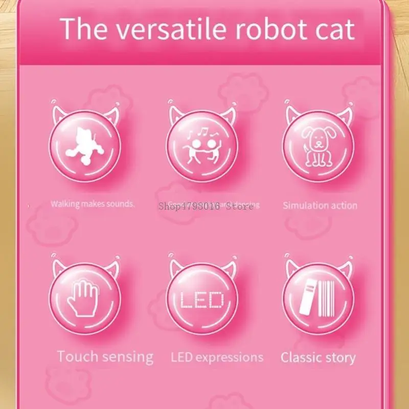  Intelligent Remote Control Pet Toy Automatic Play Obstacle Avoidance for Indoor