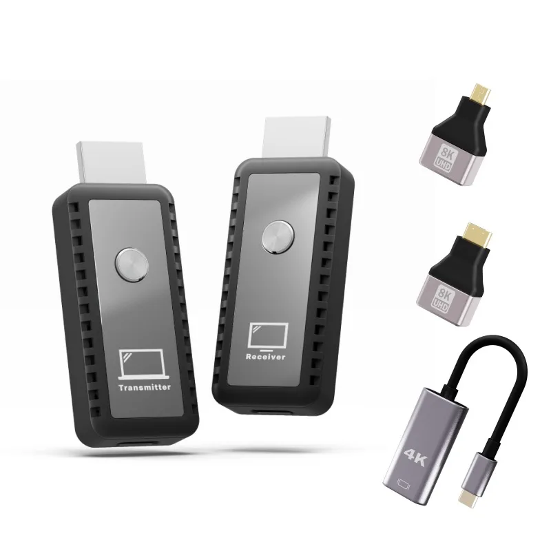 HDMI video transmitter high definition wireless extender mini wireless same screen device 1080P video transmission
