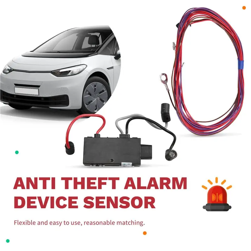 A33K-For VW Compatible 5Q0951172A Alarm Device Sensor For ID3 ID4 IDB Caddy T-ROC Octavia Polo Tiguan Arteon Kodiaq S