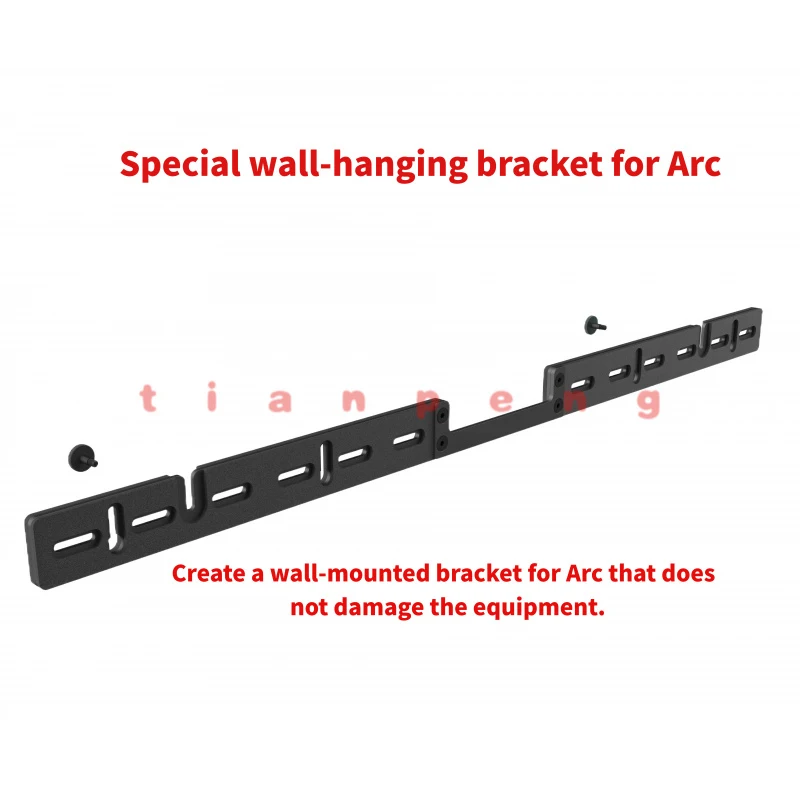 Soporte de Pared Metálico Premium WYORESY para SONOS Arc Arc Ultra Smart Soundbar, Soporte Colgante Resistente que Ahorra Espacio
