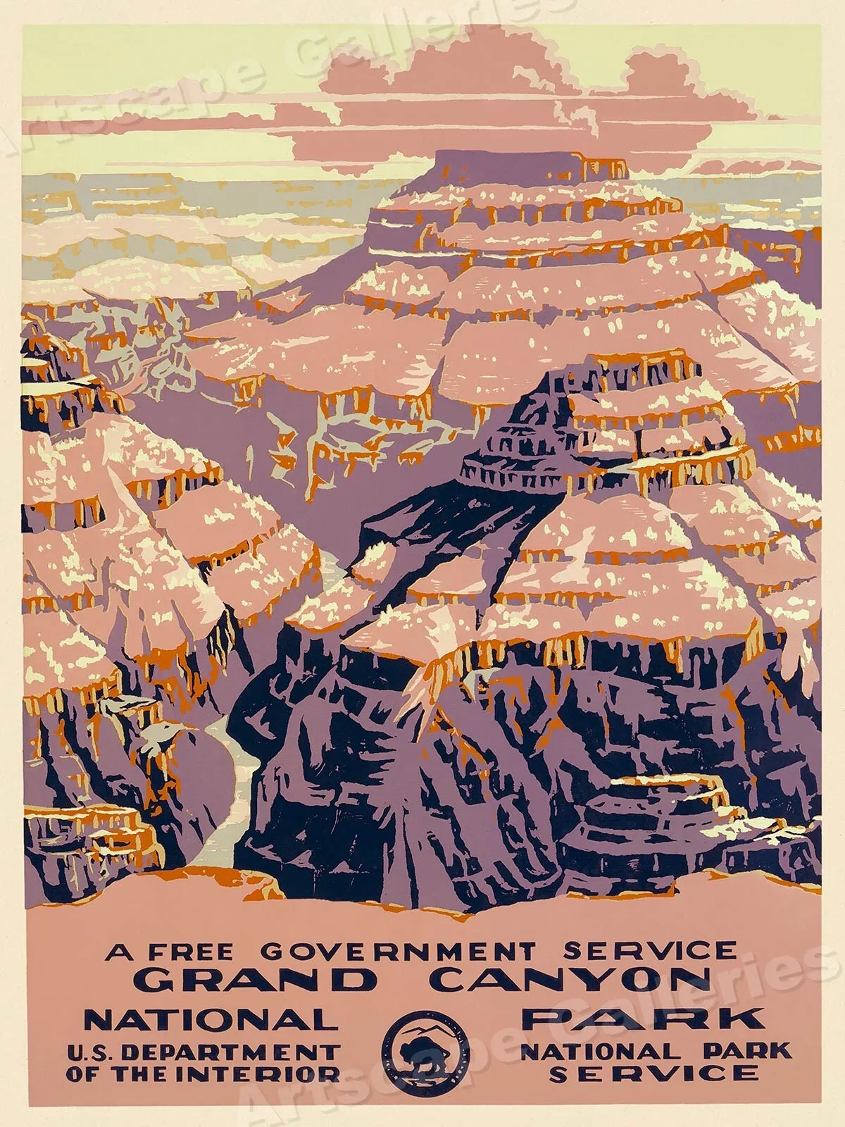 1938 Grand Canyon N…