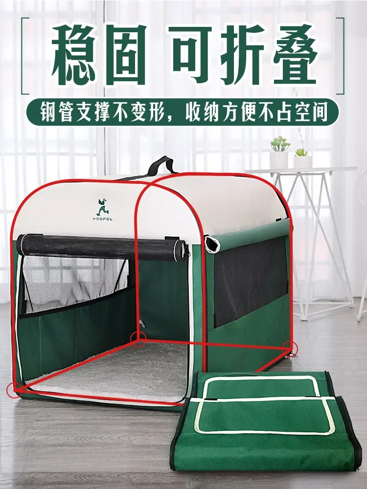 Imagem -02 - Canil Destacável de Inverno Quente para Cães Grande Dog House Mat Cama para Cães Coberta Ninho Profundo Tenda para Cães Médios e Grandes Suprimentos da Casa