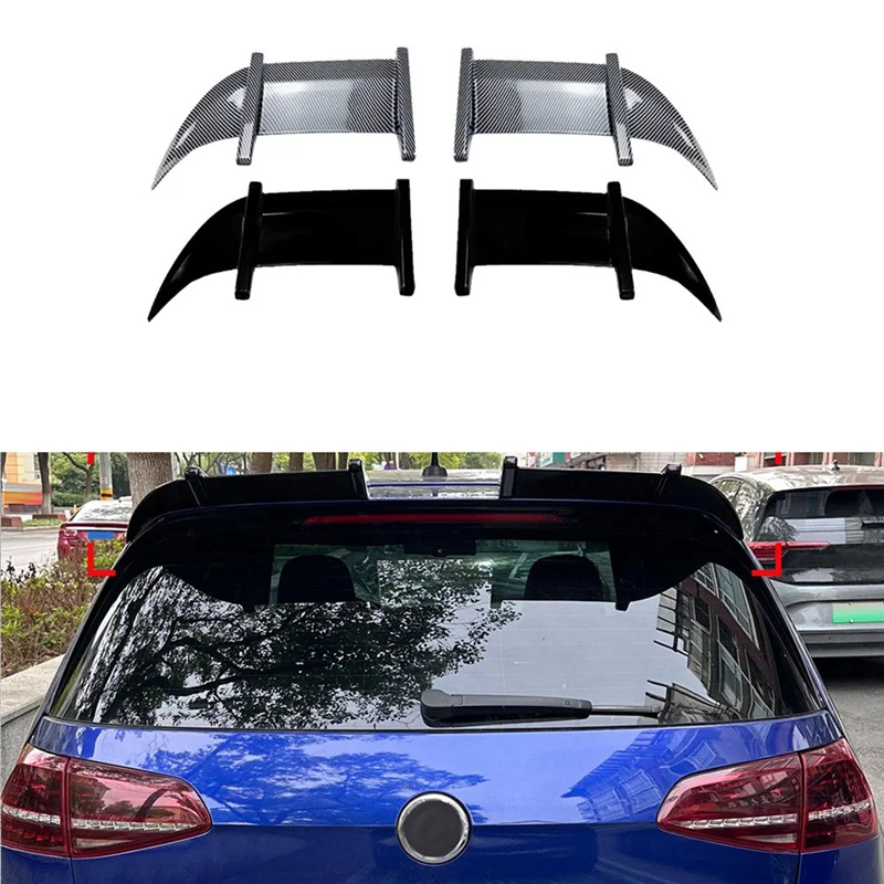 

Better-Car Rear Trunk Spoiler Wing For VW Golf 7 MK7 GTI GTD R AK Style Top Boot Wing Rear Trunk Lip Wing Spoiler