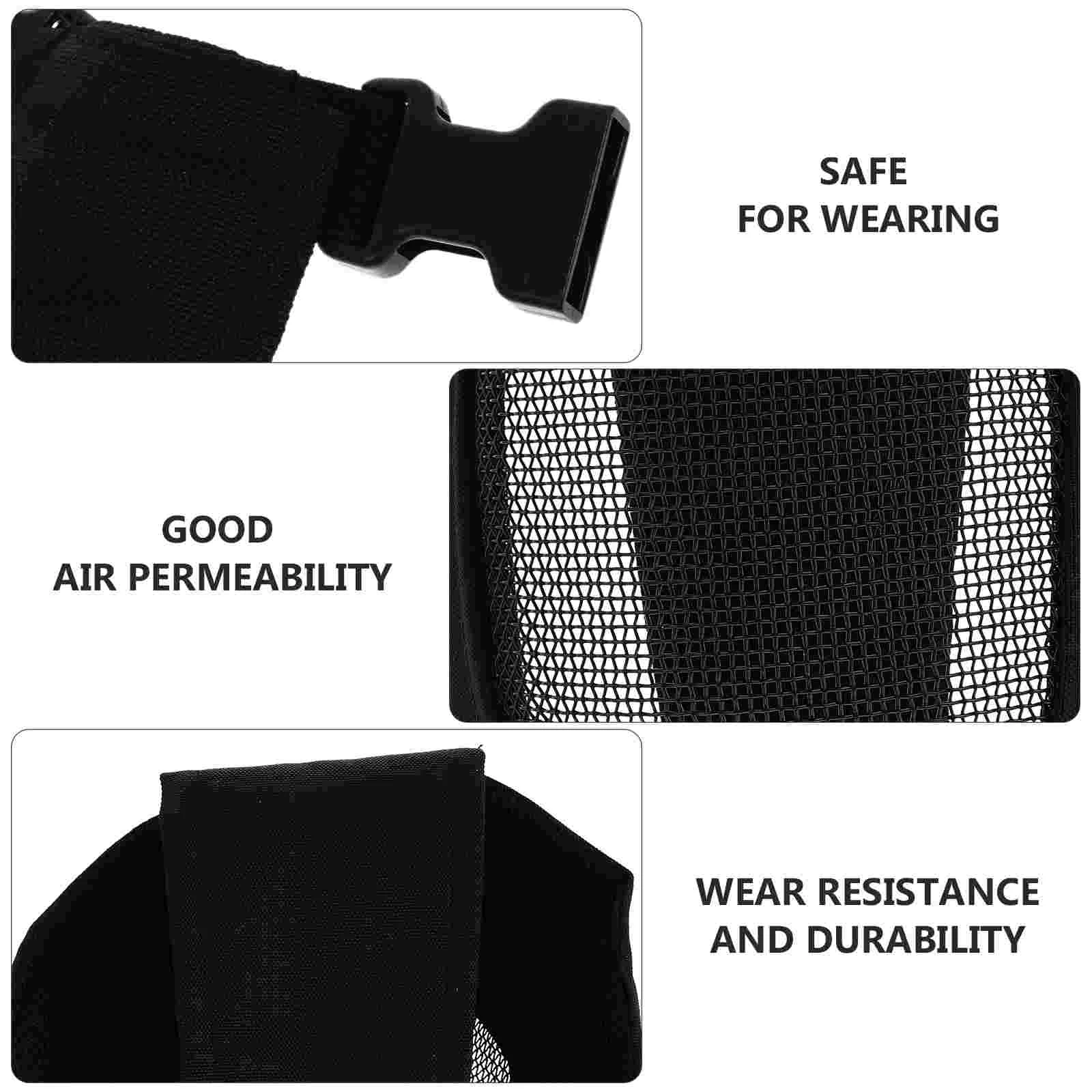 Practical Mask Fencing Breathable Wear-resistant Protective Steel Game Mesh Cloth Protector