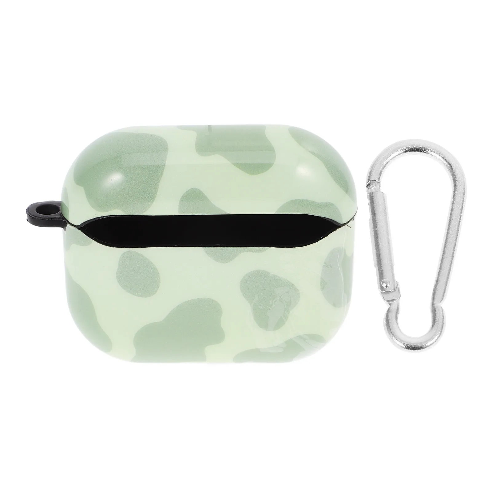 1Pcs Leopard Print Earphone Protective Case Lightweight Shockproof Wireless Earbud Cover Perfect for Outdoor Running Cycling