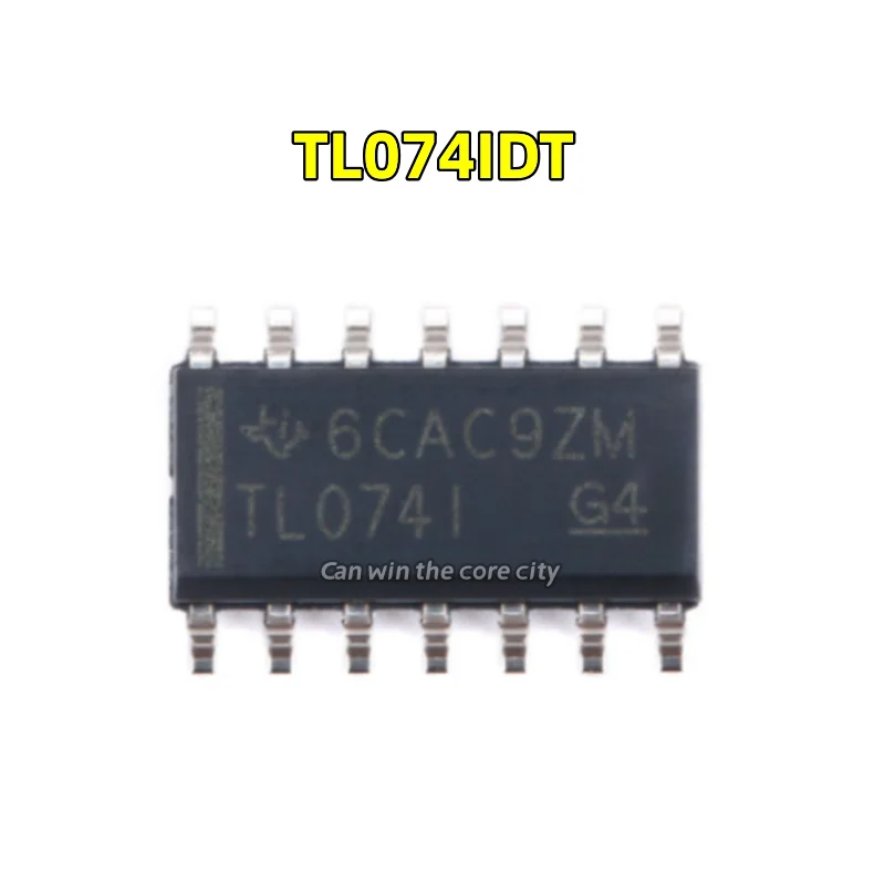 

50 pieces New original TL074IDT SOP14 patch silk printing 074I operational amplifier IC chip