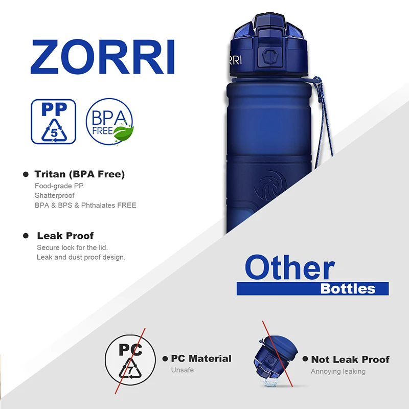 Sport Water Bottle 1000ml Portable Leakproof Outdoor Shaker My Bottle Tritan Eco-friendly Drinkware With Filter BPA Free Hot