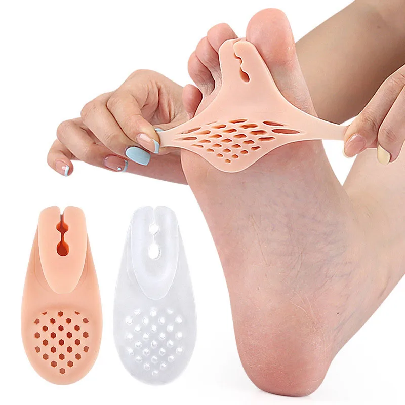 3 Pairs Big Toe Flip Flops Clip Toe Splitter Slippers Sandals Clip Foot Cushion Thickened Foot Shock Massage Separator