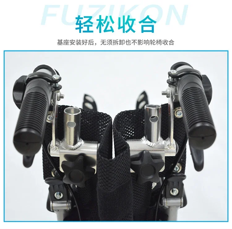 headrest for the elderly wheelchair with raised headrests for disabled vehicles, adjustable backrest angle for convenience