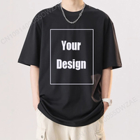 Design Text Name Tsihrts Add Your Own Message Tshirt for Man Personalized Cotton Men's T Shirt Fashion Men T-shirt Teenager Team