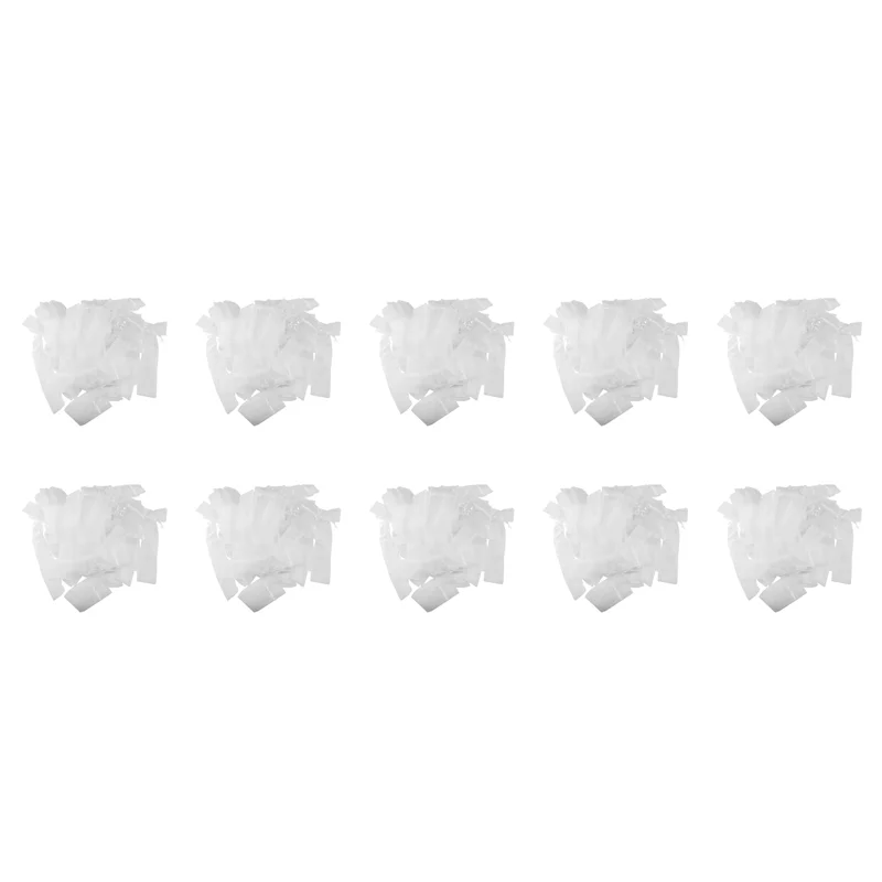 AB45 1000 Pack Folding Hand Fan Pouch Drawstring Organza Bags Folding Fan Pocket Bag For Outdoor Wedding Party Favor Bags