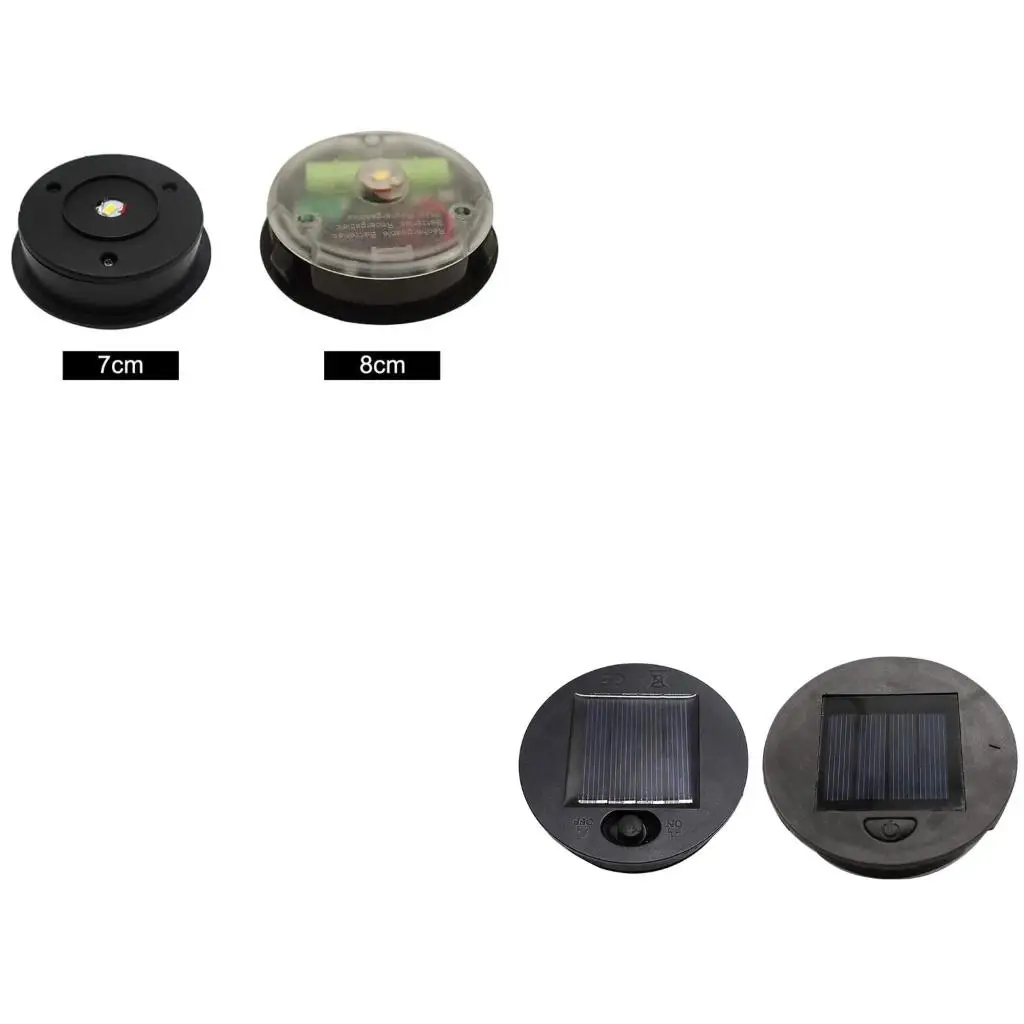 Solar Lantern Light Replacements Top LED Solar Panel Lantern Lid Lights for Outdoor Hanging Garden Use
