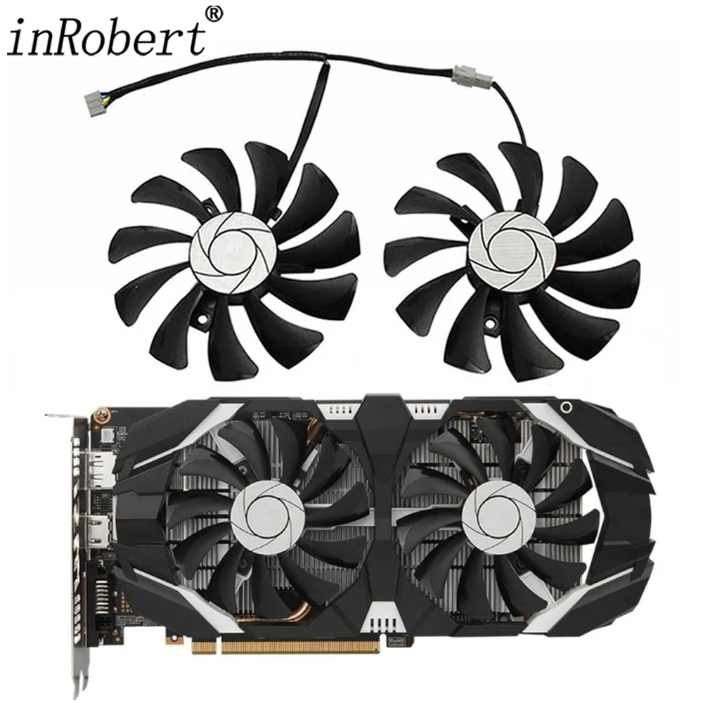 85MM HA9010H12F-Z 4Pin Fan Video Card GTX1060 GTX960 For MSI GTX 1060 960 OC P106-100 P106 Cooling Graphics Fan