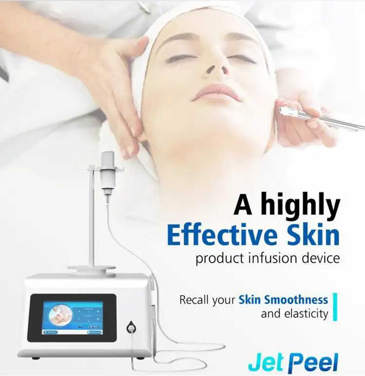 Water jetpeel facial machine aqua oxygen peel facial jet beauty machine 6 bar peeling needleless injection oxygen jet machine