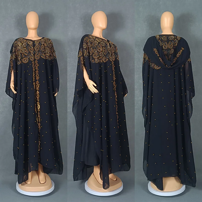 Plus size africano abayas para mulheres dubai muçulmano moda vestido kaftan vestidos de festa à noite boubou robe outfits roupas africanas