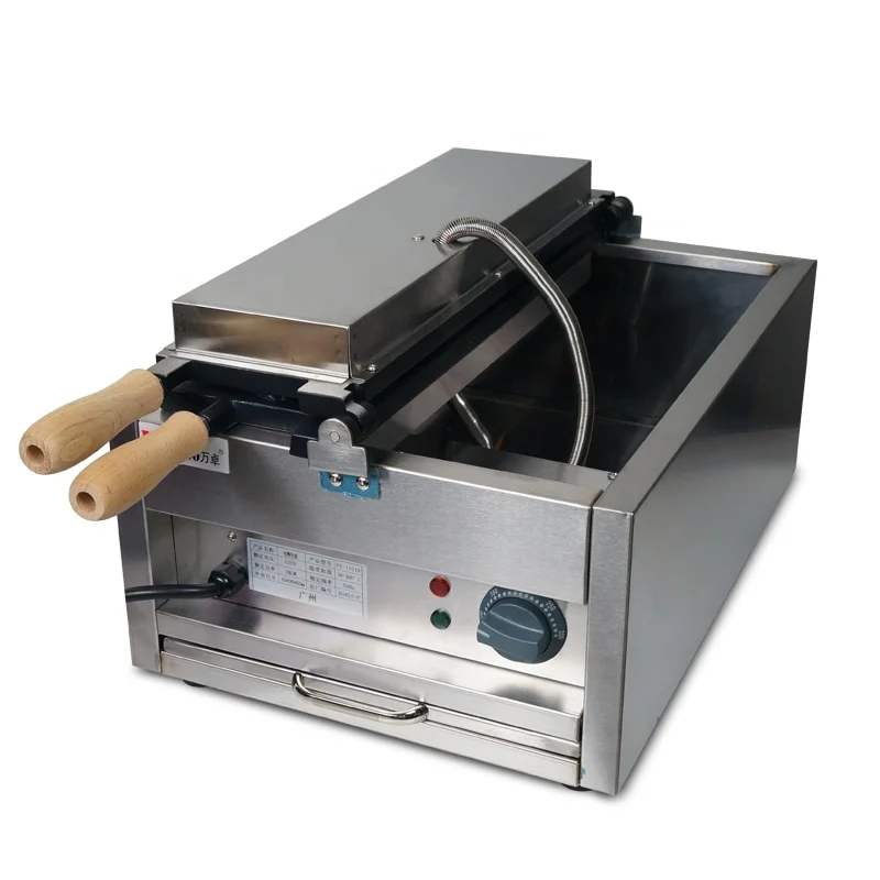 

Wholesale Price Non-Stick Pan Commercial Fish Cake Making Machine/5 Pcs Open Mouth Fish Ice Cream Snapper Burning Equipment