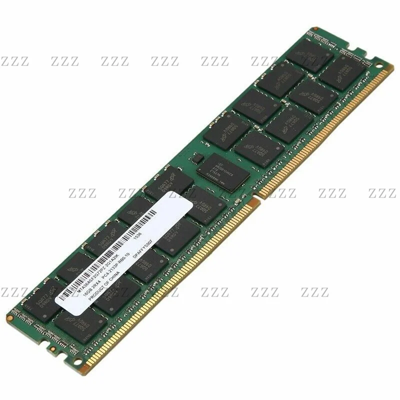ZZ For Samsung DDR4 2133MHz RAM 32GB（2x16GB）ECC REG DIMM PC4-17000 PC4-2133P-RA0-10.