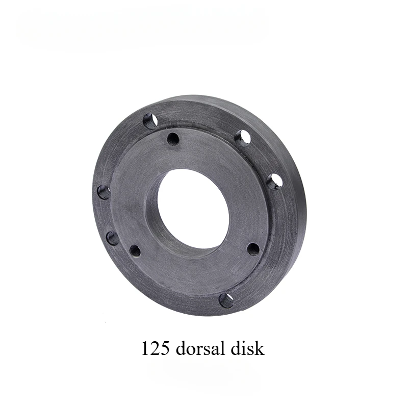 Back plate 125MM 100MM small lathe accessories Instrument lathe chuck over plate connection plate