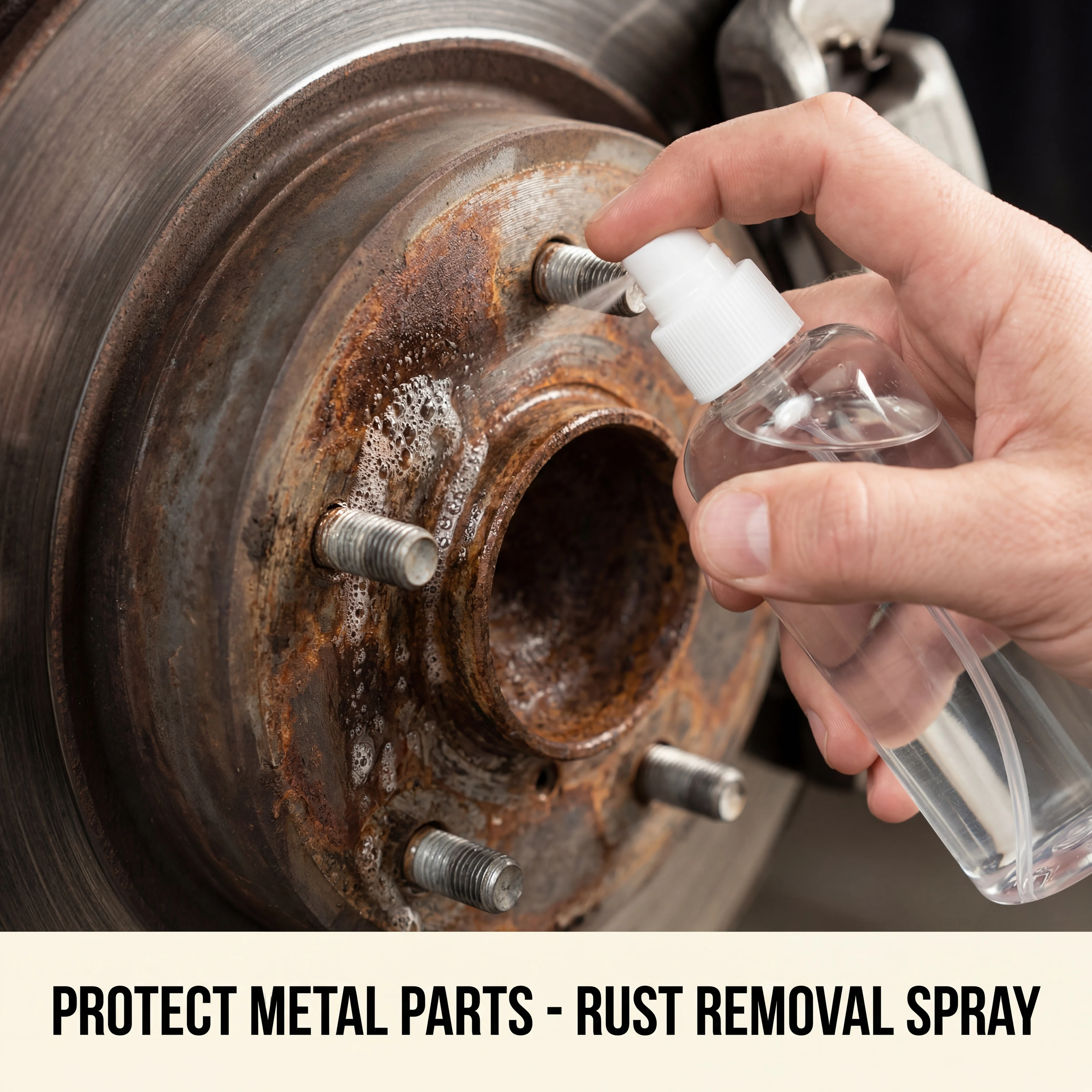 Metal Rust Remover Professional Car Care Spray 100ml Anti Rust Lubricant Polish and Brighten Quick Surface Cleaner Tools DIY
