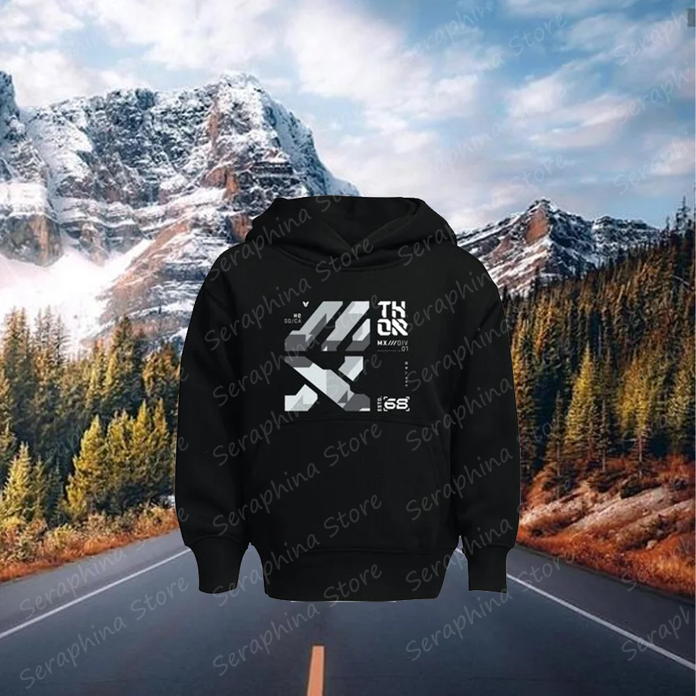 

Толстовка мужская кованая с капюшоном и длинным рукавом, на осень