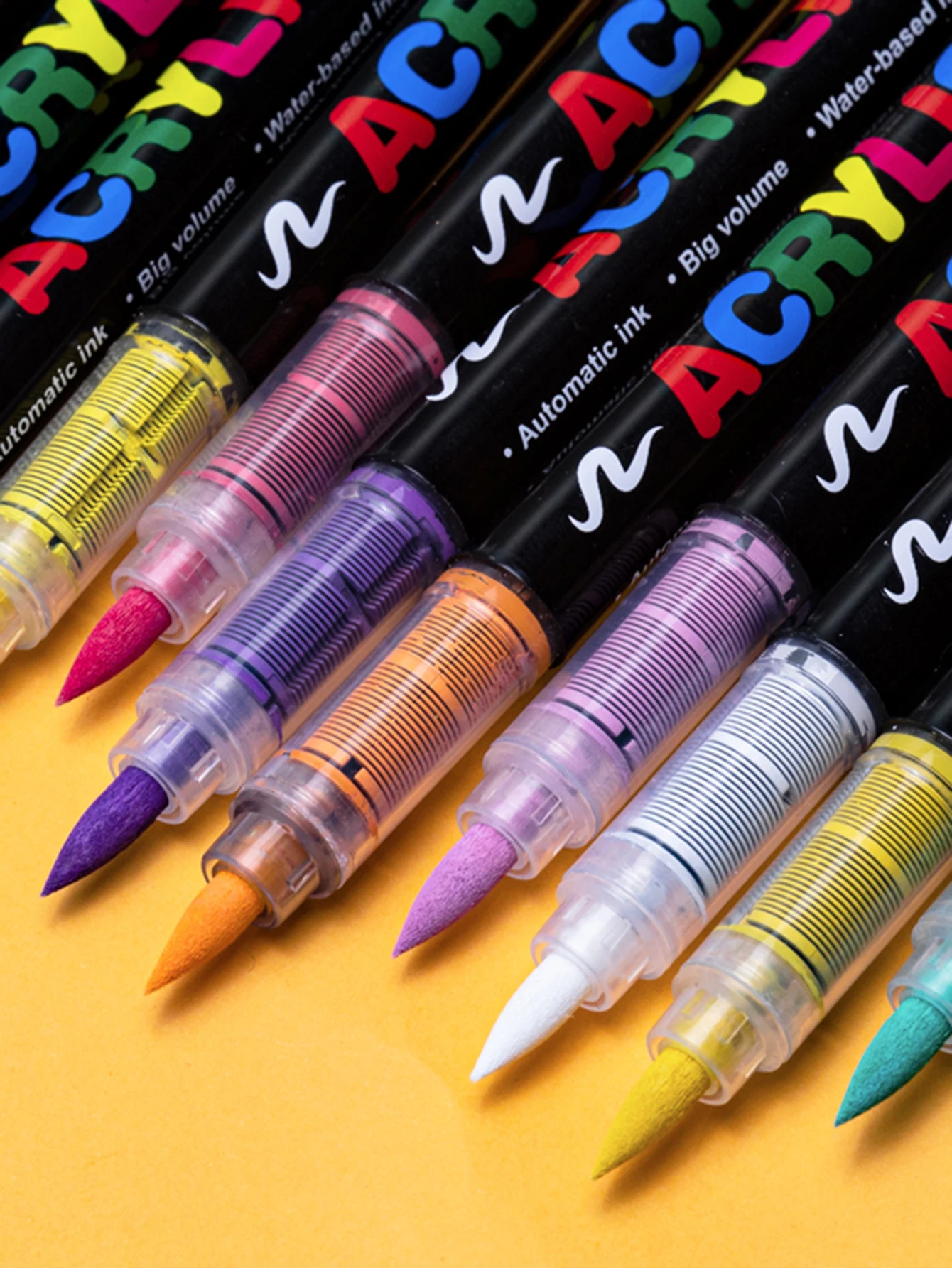 168/120/72/60/48/36/24/12 Stück Künstler-Marker-Set mit zwei Spitzen, Acryl-Marker-Set, ideal für Schule, Büro, Dekoration und künstlerische Geschenke – Detail 7